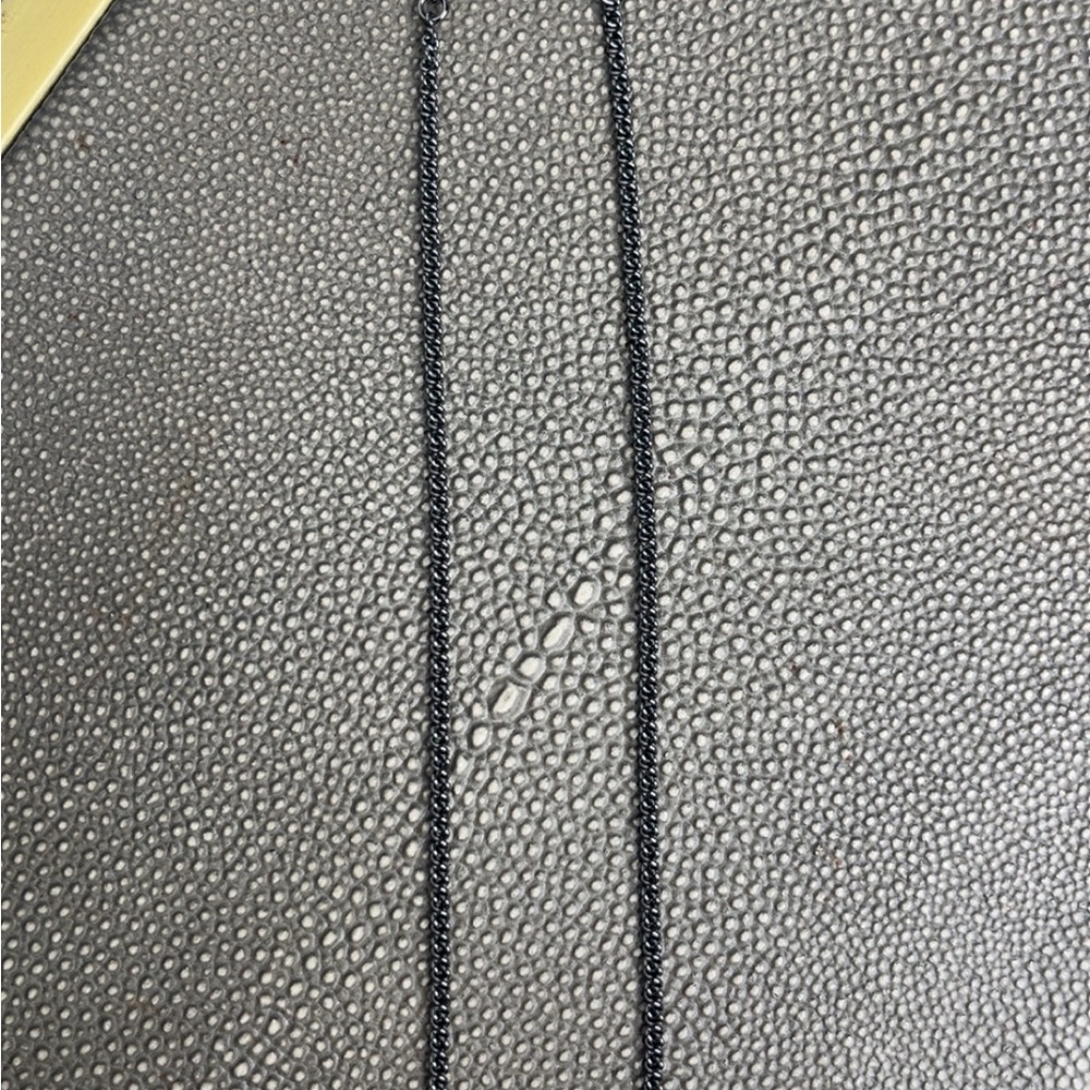 CHANEL Black Necklace